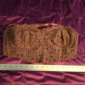 Free People Madi lace bustier